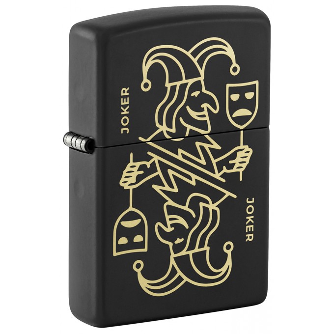 Зажигалка ZIPPO MASKED JOKER DESIGN 46290